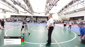 51-T lbs Quarterfinal - Troy Medeiros, Smittys Barn vs Aidan Clemens, Iron Horse