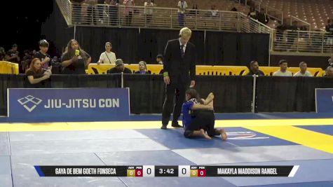 Makayla Maddison Rangel vs Gaya De Bem Goeth Fonseca 2025 Pan Kids Jiu-Jitsu IBJJF Championship