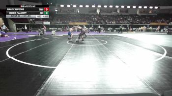 157 lbs Round Of 64 - Brady Havens, Texas A&M vs James Faucett, Thomas More