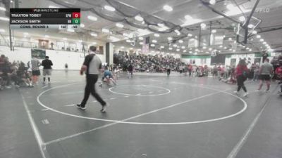 120 lbs Cons. Round 5 - Jackson Smith, Norman North vs Traxton Tobey, GPWA