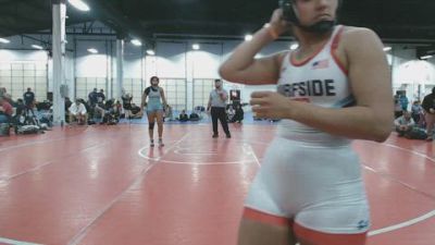155 lbs Rr Rnd 3 - Natalie Blanco, Surfside - GK12E vs Avery Baisley, Ground Up USA Divas - GK12E