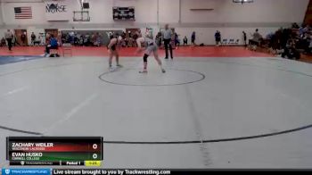 133 lbs Cons. Round 2 - Zachary Weiler, Wisconsin-LaCrosse vs Evan Husko, Cornell College