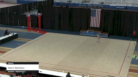 Naomi Skotnikov - Ribbon - 2021 Rhythmic Elite Qualifier