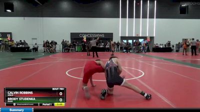 120 lbs Cons. Round 4 - Brody Studenka, EVER vs Calvin Robbins, UNLO