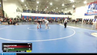 220 lbs Cons. Semi - Ben Duffield, Hanford vs Malcolm Duthie, Post Falls