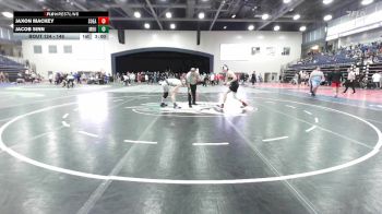 149 lbs Champ. Round 2 - Jacob Sinn, Missouri Baptist University vs Jaxon Mackey, Southeastern