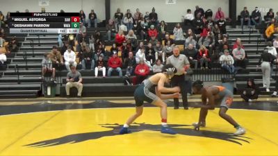 120 lbs Quarterfinal - DeShawn Parrow, Waterloo East vs Miguel Astorga, Xavier, Cedar Rapids