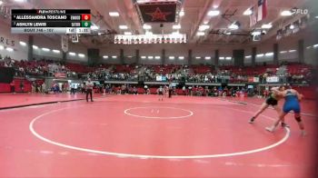 107 lbs Semifinal - Allessandra Toscano, Eastwood vs Ashlyn Lewis, Northwest Eaton