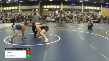 Match - Tyler Hagen, Colony High School vs Abraham Gomez, Spartan Wrestling Academy