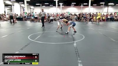 84 lbs Round 1 (6 Team) - Matthew Limmer, OMP vs Jackson Merschbach, U2 Stars & Stripes