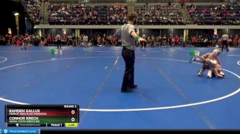 65 lbs Round 2 - Connor Krech, Anoka Youth Wrestling vs Kamden Gallus, Pursuit Wrestling Minnesota