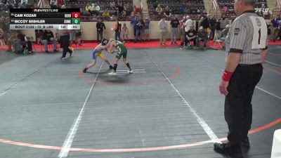 75_B lbs Consi Of 16 #1 - Cam Kozar, Derry vs Mccoy Mishler, Somerset