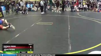 107 lbs Quarterfinal - Patrick Friese, Leslie vs Aidan Peters, Awa