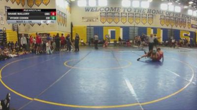 126 lbs Cons. Round 3 - Shane Mallory, Cocoa Beach WC vs Ryder Cohen, Well Trained