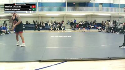 174 lbs Round 4 (8 Team) - Trevor Streeter, Muskegon Community College vs Andrew Alvarado, Triton College