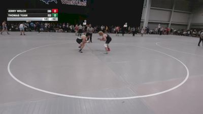 190 lbs Cons. Sub-rd Of 16 - Thomas Yuan, Kaiju Grappling Syndicate vs Jerry Welch, Shelton Wrestling Academy