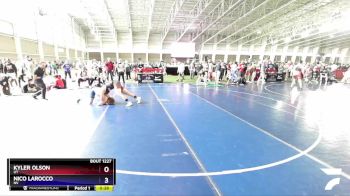 190 lbs Quarterfinal - Kyler Olson, UT vs Nico LaRocco, NV