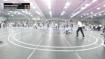 145 lbs Consi Of 4 - Esther Hernandez, Wrecking Crew Dream Crushers vs Charlize Schlam, Elite NJ Black