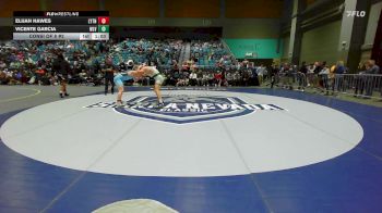 190 lbs Consi Of 8 #2 - Elijah Hawes, Layton vs Vicente Garcia, West Las Vegas