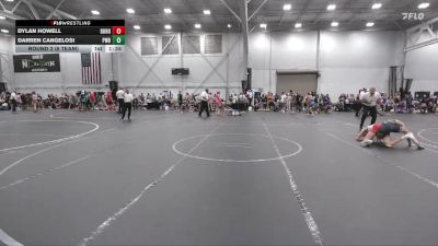 126 lbs Round 2 (6 Team) - Dylan Howell, DURO vs Darren Cangelosi, Prime Wrestling Black