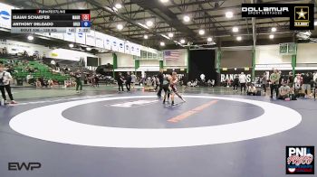 138 kg Final - Isaiah Schaefer, Maurer Coughlin Wrestling Club vs Anthony Delgado, Gold Rush Wrestling