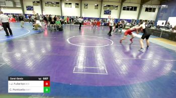 143 lbs Consolation - Jaden Fullerton, Red Roots WC vs Caden Ponticello, Exeter MS