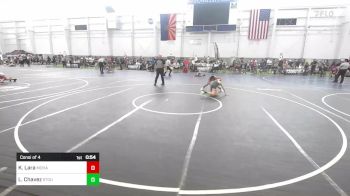 102 lbs Consi Of 4 - King Lara, Mohave WC vs Liam Chavez, Stout Wrestling Academy