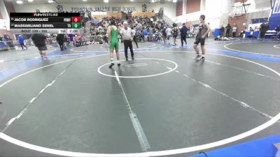 165 lbs Champ. Round 1 - Jacob Rodriguez, Paramount vs Massimiliano Senel, Thousand Oaks