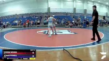 100 lbs Semifinal - Symon Woods, IL vs Ethan Powell, OH