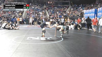 7A 150 lbs Semifinal - Jack Kancler, Pine Forest vs Andrew Davis, Davie