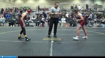 130 lbs Cons. Round 2 - Nicholas Card, Barbarian Bulls Wrestling Club vs Ryan Mckenney, Redskin Wrestling