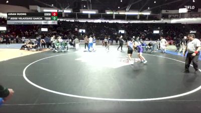 120 lbs Cons. Round 2 - Aidan Duong, Edmonds-Woodway vs Jesse Velazquez Garcia, Tonasket