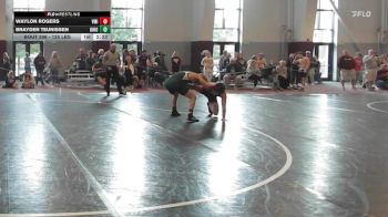 125 lbs Quarterfinal - Waylon Rogers, VMI vs Brayden Teunissen, Ohio