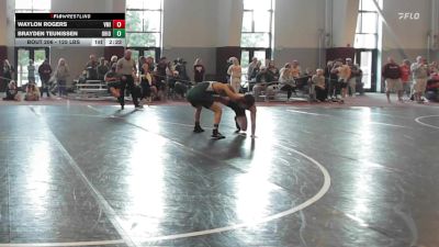 125 lbs Quarterfinal - Waylon Rogers, VMI vs Brayden Teunissen, Ohio