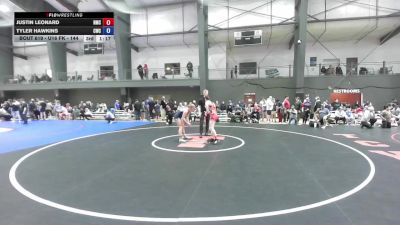 Quarters - Bayli Soto, Hanford Tyrants Wrestling Club vs Lindy Strowbridge, Reality Sports Wrestling Club