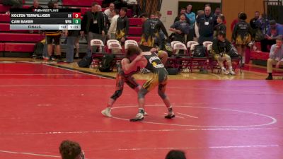 121 lbs Final - Kolten Terwilliger, OK vs Cam Baker, WPIAL