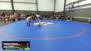 160 lbs Semifinal - Maverick Heimbuck, Scappoose High School Wrestling vs Aidan Perkins, Newberg High School Wrestling