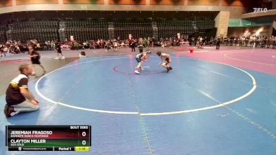 73-78 lbs Round 1 - Jeremiah Fragoso, Damonte Ranch Mustangs vs Clayton Miller, USA Gold