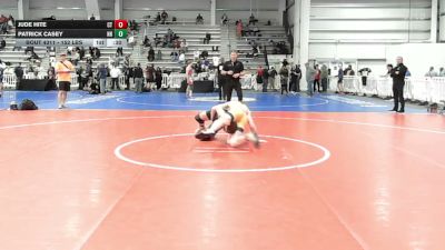 152 lbs Consi Of 64 #1 - Jude Hite, CT vs Patrick Casey, NH