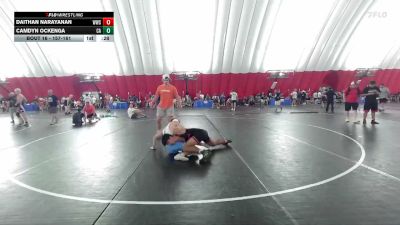 157-161 lbs Round 2 - Daithan Narayanan, Wheaton Warrenville South vs Camdyn Ockenga, Canton A