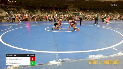 115 lbs Round Of 64 - Easton Jorgenson, Waverly Area Wrestling Club vs Joseph Veloquio, Dark Cloud Wrestling Club