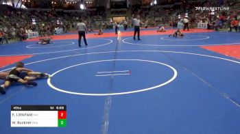 46 lbs Prelims - Elias Littlefield, Salina Wrestling Club (SWC) vs Waylon Buckner, Piedmont