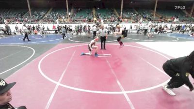 130 lbs Semifinal - Nathan Phillips, NM Beast vs Jackson Bentley, Buena Vista