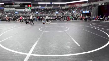 115 lbs Consi Of 4 - Cameron Madderra, Nixa Youth Wrestling vs Easton Reyes, Oklahoma