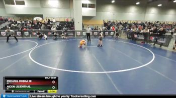 70 lbs Champ. Round 1 - Michael Dudak Iii, IN vs Aiden Lilienthal, IA