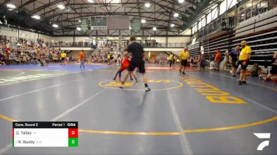 77-85 lbs Cons. Round 2 - Raheem Busby, St. Louis Warrior vs Camden Talley, The Compound