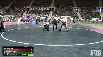 132 lbs Cons. Round 2 - Gavin Hall, American Christian Academy vs Christian Smith, W. S. Neal