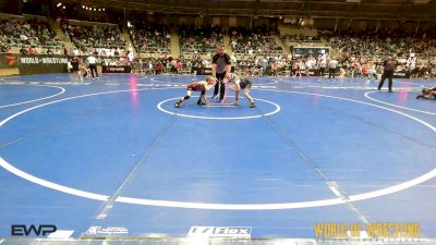 66 lbs Quarterfinal - Grace Kerr, Roundtree Wrestling Academy vs Paisley Grinder, SMWC Wolfpack