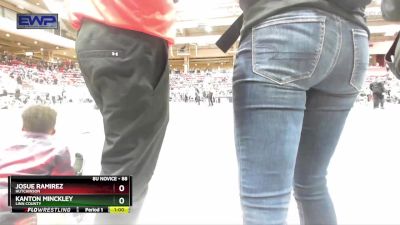 88 lbs Cons. Semi - Josue Ramirez, Hutchinson vs Kanton Minckley, Linn County