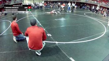 120 lbs Champ. Round 1 - Mason Winters, Ainsworth vs Brooks Bramlet, West Point Wrestling Club